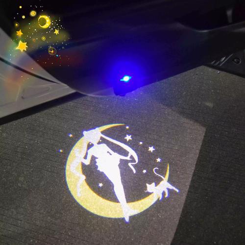 夢幻座駕新體驗(yàn) 水冰月主題車載投影燈，駛?cè)朊郎倥畱?zhàn)士的魔法世界